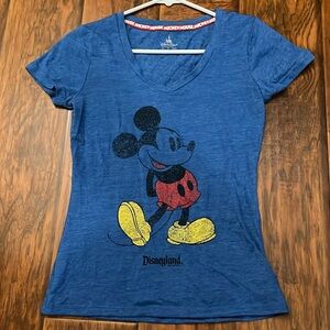 Disney Parks Blue Classic Mickey Mouse XS Women’s Tee